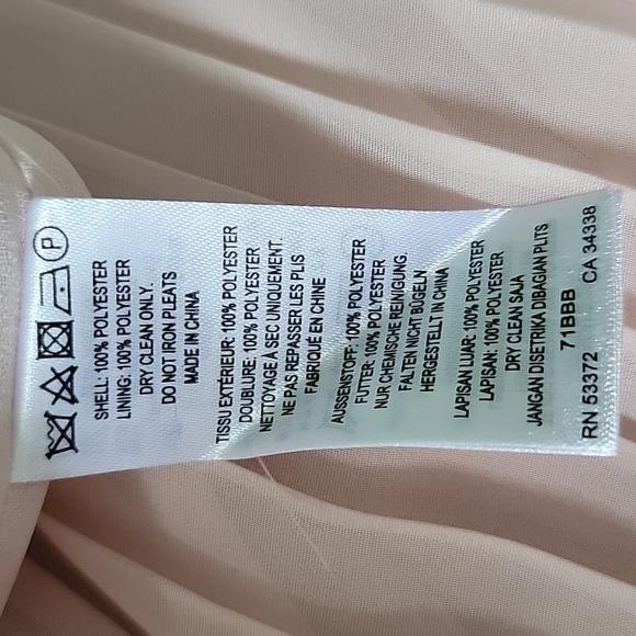 Womens French Connection Chiffon Dress Size 8, long flowy  pastel/bold print,New - Picture 12 of 16